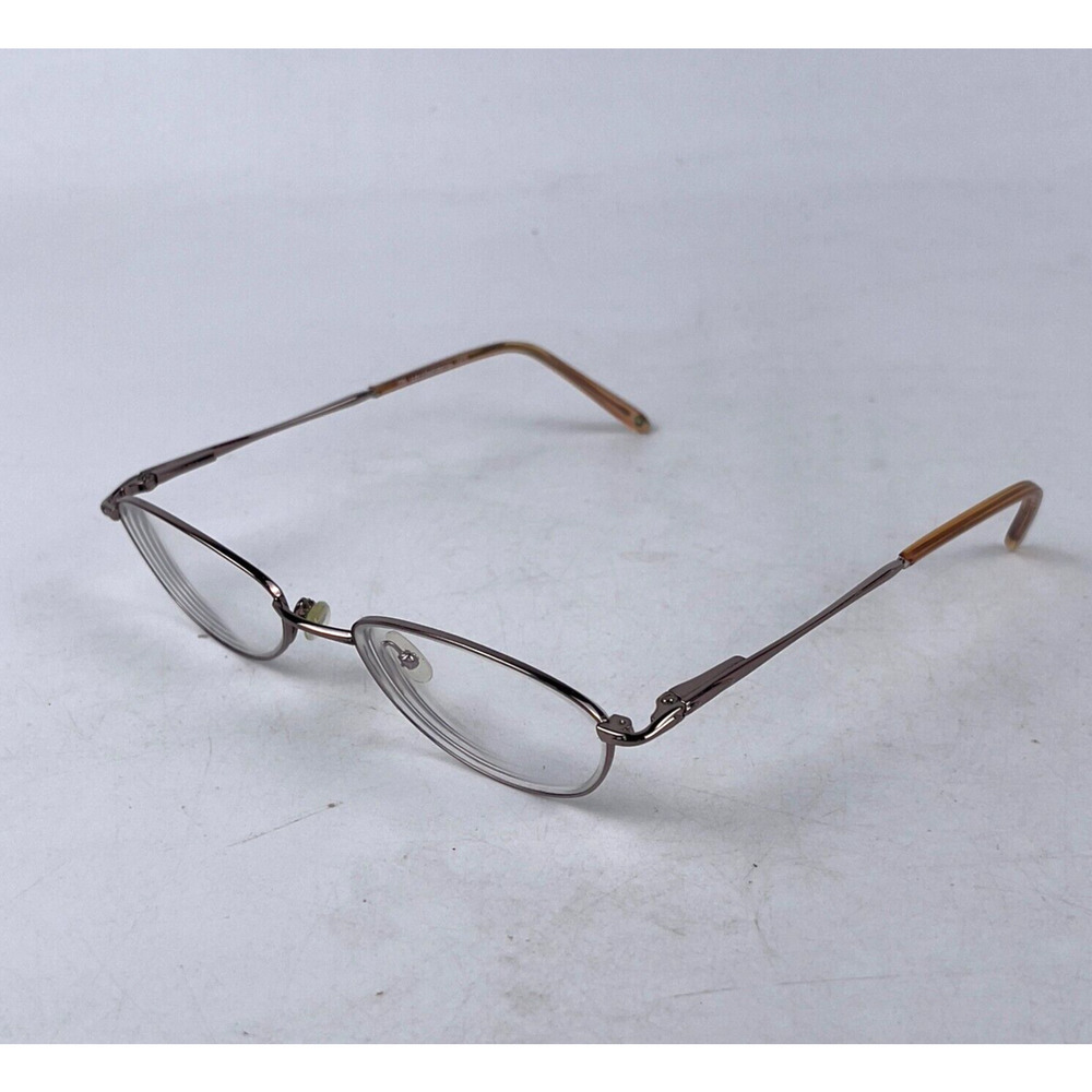 LIZ‎ CLAIBORNE L201 UU3 Eyeglasses Frame Womens Brown Metal Full Rim 51-18-135